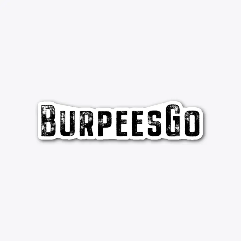 BurpeesGo Sticker