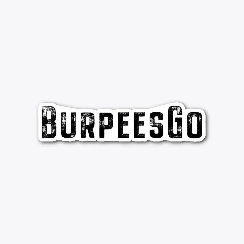 BurpeesGo Sticker